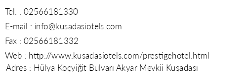 Prestige Kurdolu Hotel telefon numaralar, faks, e-mail, posta adresi ve iletiim bilgileri